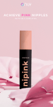 Nipink lightens darkened nipples with Arbutin and Licorice Extract, inhibiting melanin and keeping the areola's tone even.